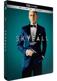 James Bond 007 Skyfall 4K Ultra HD + Blu-ray - Édition boîtier SteelBook