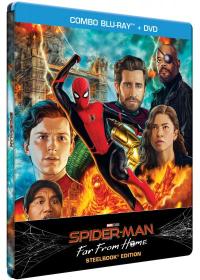 Spider-Man : Far From Home Boîtier SteelBook limité exclusif Amazon - Combo Blu-ray + DVD