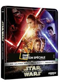 Star Wars Episode VII : Le Réveil de la Force 4K Ultra HD + Blu-ray + Blu-ray Bonus - Edition spéciale FNAC - Steelbook