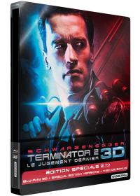 Terminator 2 : Le Jugement dernier Édition spéciale 2 Blu-ray - Blu-ray 3D + Blu-ray - Version restaurée 4K - Boîtier SteelBook