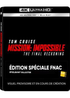 Mission : Impossible - The Final Reckoning FNAC Édition spéciale - 4K Ultra HD + Blu-ray + Blu-ray bonus - Boîtier SteelBook