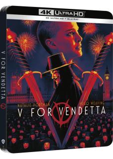 V pour Vendetta 4K Ultra HD + Blu-ray - Boîtier SteelBook limité