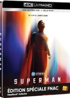 Superman Edition spéciale FNAC Steelbook Blu-ray 4K Ultra HD