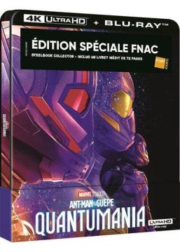 Ant-Man et la Guêpe : Quantumania Exclusivité FNAC boîtier SteelBook - 4K Ultra HD + Blu-ray