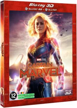 Captain Marvel Blu-ray 3D + Blu-ray 2D