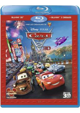 Cars 2 Blu-ray 3D + Blu-ray 2D