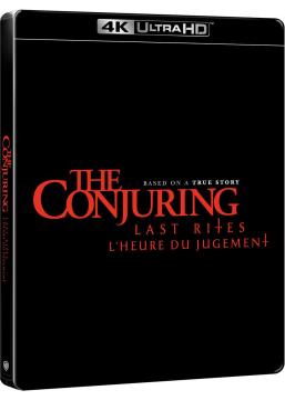 Conjuring : L'Heure du jugement 4K Ultra HD + Blu-ray - Bo&icirc;tier SteelBook limit&eacute;