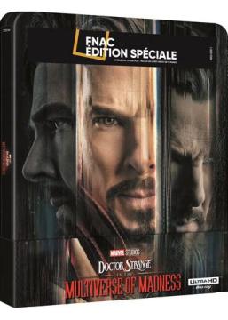 Doctor Strange in the Multiverse of Madness Exclusivité Fnac boîtier SteelBook - 4K Ultra HD + Blu-ray + Livret