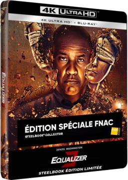 Equalizer 3 Exclusivité FNAC boîtier SteelBook - 4K Ultra HD + Blu-ray