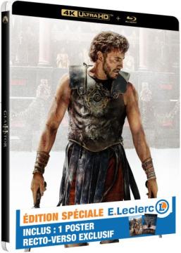 Gladiator II Édition limitée spéciale E.Leclerc - SteelBook exclusif - 4K Ultra HD + Blu-ray