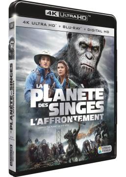 La Planète des Singes : L'Affrontement 4K Ultra HD + Blu-ray + Digital HD