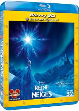 La Reine des neiges Blu-ray 3D + Blu-ray 2D