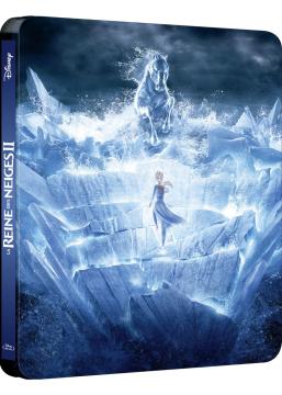La Reine des neiges II Édition Limitée exclusive FNAC - Boîtier SteelBook Blu-ray 3D + Blu-ray