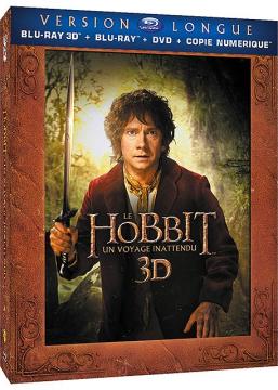 Le Hobbit : Un voyage inattendu Version longue - Blu-ray 3D + Blu-ray + DVD + Copie digitale