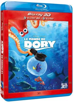 Le Monde de Dory Blu-ray 3D + Blu-ray 2D + Blu-ray bonus