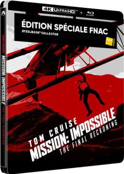 Mission : Impossible - The Final Reckoning FNAC Édition spéciale - 4K Ultra HD + Blu-ray + Blu-ray bonus - Boîtier SteelBook