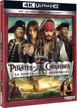 Pirates des Caraïbes : La Fontaine de jouvence 4K Ultra HD + Blu-ray
