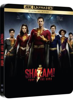 Shazam! La rage des Dieux 4K Ultra HD + Blu-ray - Édition boîtier SteelBook