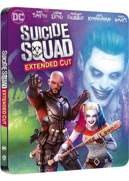 Suicide Squad 4K Ultra HD + Blu-ray Extended Edition - Boîtier SteelBok