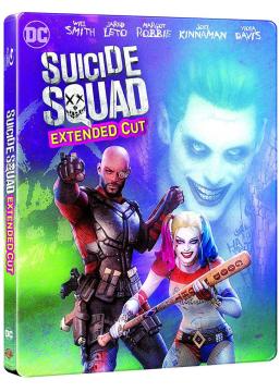 Suicide Squad Blu-ray + Blu-ray Extended Edition + Copie digitale UltraViolet - Édition boîtier SteelBook