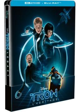 Tron : L'Héritage Edition Steelbook Blu-ray 4K Ultra HD