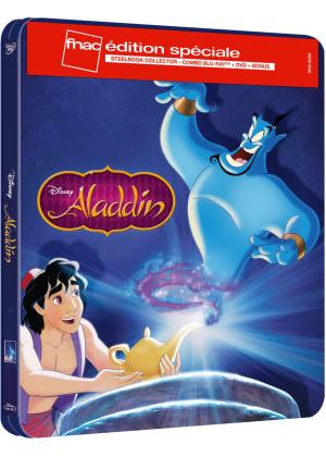 Aladdin Édition limitée exclusive FNAC - Boîtier SteelBook - Blu-ray + DVD