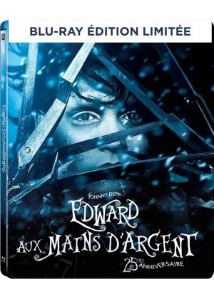 Edward aux mains d'argent Édition Limitée 25ème Anniversaire Blu-ray + DHD boîtier SteelBook