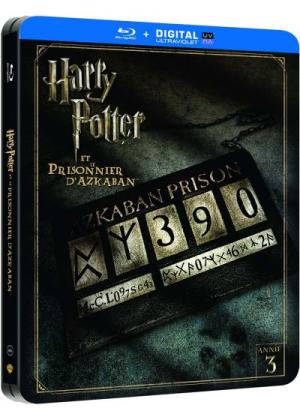 Harry Potter et le Prisonnier d'Azkaban Blu-ray Steelbook