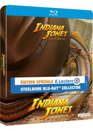 Indiana Jones et le Cadran de la Destinée Édition spéciale E.Leclerc - SteelBook Blu-ray Collector
