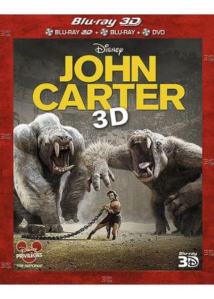 John Carter Combo Blu-ray 3D + Blu-ray + DVD