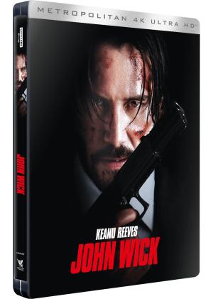 John Wick Blu-ray 2 4K Ultra HD - Édition boîtier SteelBook 10ème anniversaire