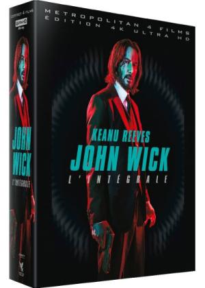 John Wick Coffret Blu-ray  La Trilogie - 4K Ultra HD