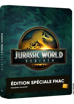Jurassic World : Renaissance Édition Spéciale Fnac - Boîtier SteelBook - 4K Ultra HD + Blu-ray