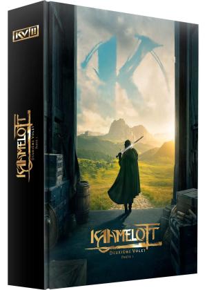 Kaamelott - Deuxième volet (première partie) Édition "Épique" - 4K Ultra HD + Blu-ray + DVD + DVD bonus + table ronde en resine et collection de 24 portraits