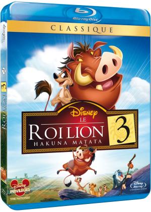 Le Roi lion 3 : Hakuna matata Blu-ray Edition Classique
