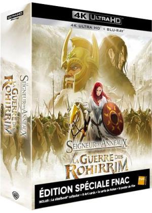 Le Seigneur des Anneaux : La Guerre des Rohirrim Édition spéciale FNAC - Ultra Collector Edition - 4K Ultra HD + Blu-ray - Boîtier SteelBook et goodies