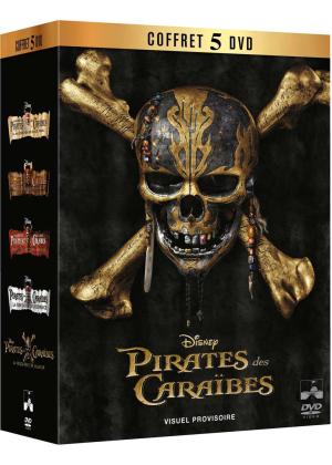 Pirates des Caraïbes Coffret DVD Intégrale des 5 films
