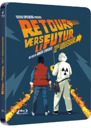 Retour vers le futur Coffret Blu-ray + Copie digitale - Édition boîtier SteelBook