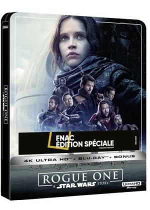 Rogue One : A Star Wars Story Blu-ray Édition Spéciale Fnac - Boîtier SteelBook