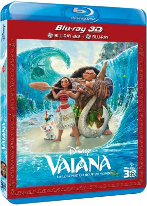 Vaiana, la légende du bout du monde Blu-ray 3D + Blu-ray 2D