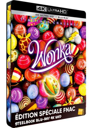 Wonka Exclusivité FNAC boîtier SteelBook - 4K Ultra HD + Blu-ray