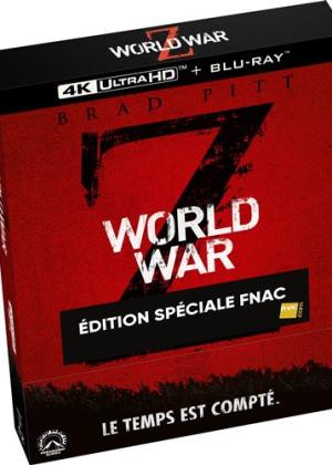 World War Z Coffret Collector 4K Ultra HD + Blu-ray - Spécial FNAC
