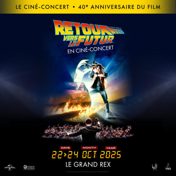 Retour Vers Le Futur Ciné-Concert Paris 2025